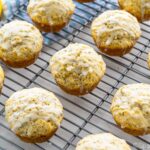 Glazed Lemon Poppyseed Muffins | Sip and Spice