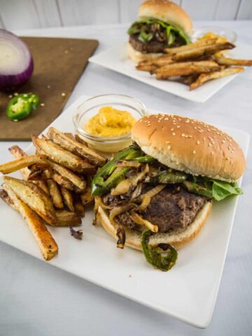 Crispy Jalapeno Burgers | Sip + Spice