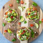 Quick Black Bean Tostadas | Sip and Spice