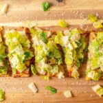 Chicken Caesar Salad Flatbread | Sip and Spice