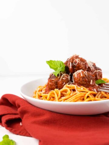 Classic Spaghetti and Meatballs | Sip and Spice