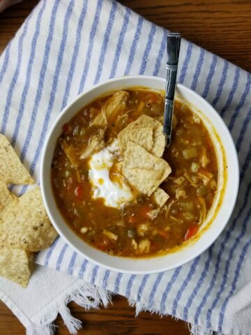 Chicken Tortilla Soup | Sip + Spice