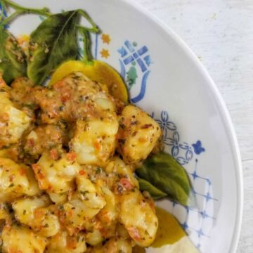 Creamy Tomato Pesto Gnocchi