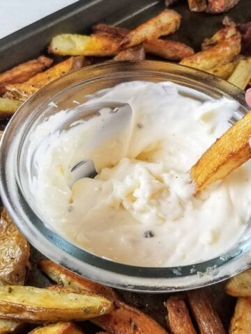 Easy Garlic Aioli | Sip + Spice