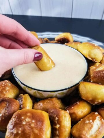 Soft Pretzels with Beer Cheese | Sip + Spice