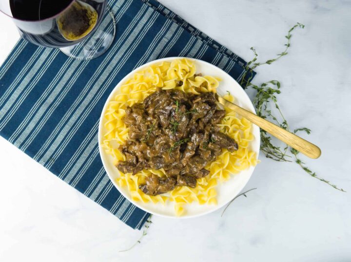 Easy Weeknight Beef Bourgignon | Sip + Spice