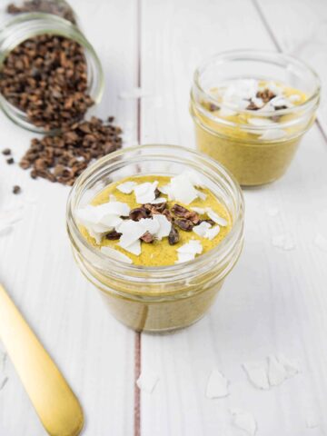 Turmeric Chia Pudding | Sip + Spice