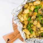 Grilled Everything Bagel Potatoes | Sip + Spice