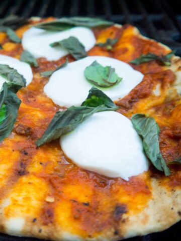 Grilled Margherita Pizza | Sip + Spice