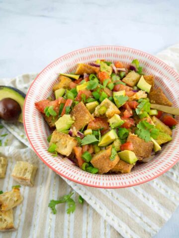 Mexican Panzanella Salad | Sip and Spice