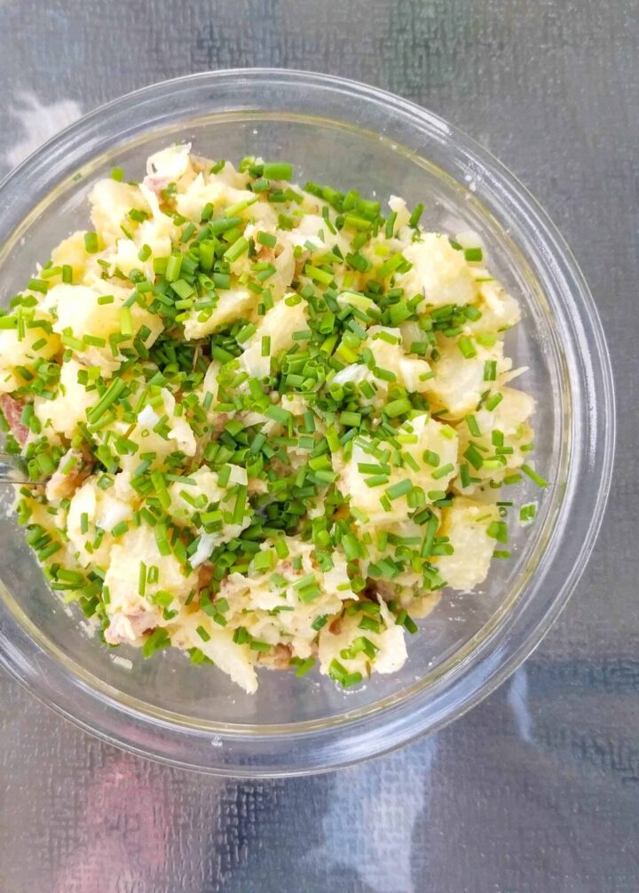 Healthy German Potato Salad | Sip + Spice