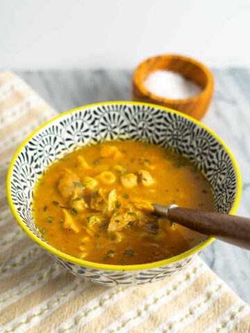 Leftover Roast Chicken Soup | Sip and Spice