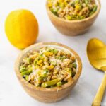 Spring Farro Salad with Asparagus and Meyer Lemon Vinaigrette | Sip and Spice