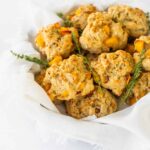 Peach Scones with Thyme and Black Pepper | Sip and Spice