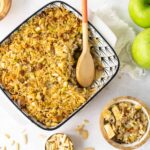 Sausage and Rice Stuffing with Apples and Almonds | Sip and Spice